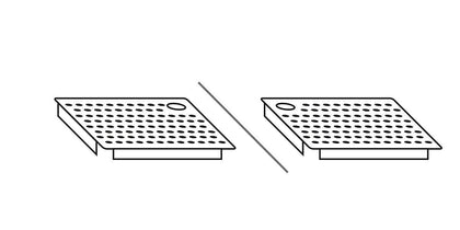 Falsofondo forato per vasche - ZeroInox